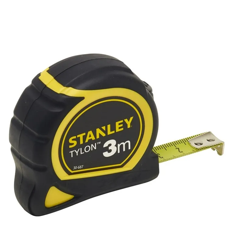 MÈTRE A RUBAN MESURE 5M X 19MM BI MATIERE TYLON STANLEY |1-30-697-GR