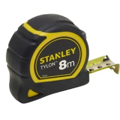 MÈTRE A RUBAN MESURE 8M X 25MM BI MATIÈRE TYLON STANLEY 1-30-657