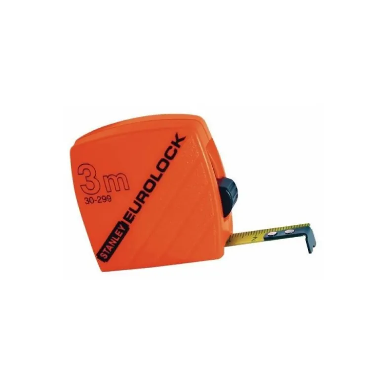 MÈTRE A RUBAN MESURE 3M X 12,7MM EUROLOCK STANLEY 1-30-299