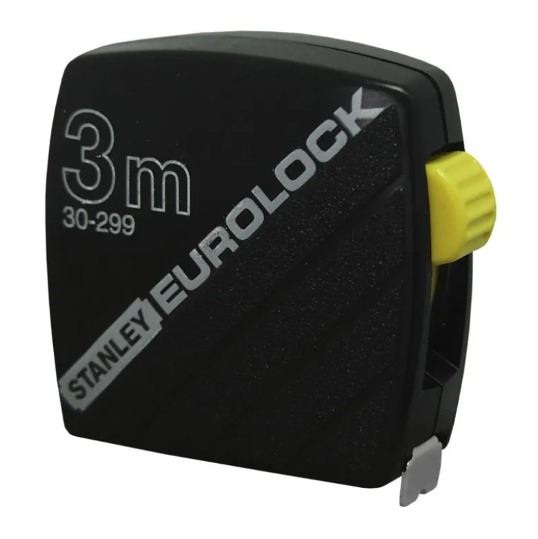 MÈTRE A RUBAN MESURE 3M X 12,7MM EUROLOCK STANLEY 1-30-299