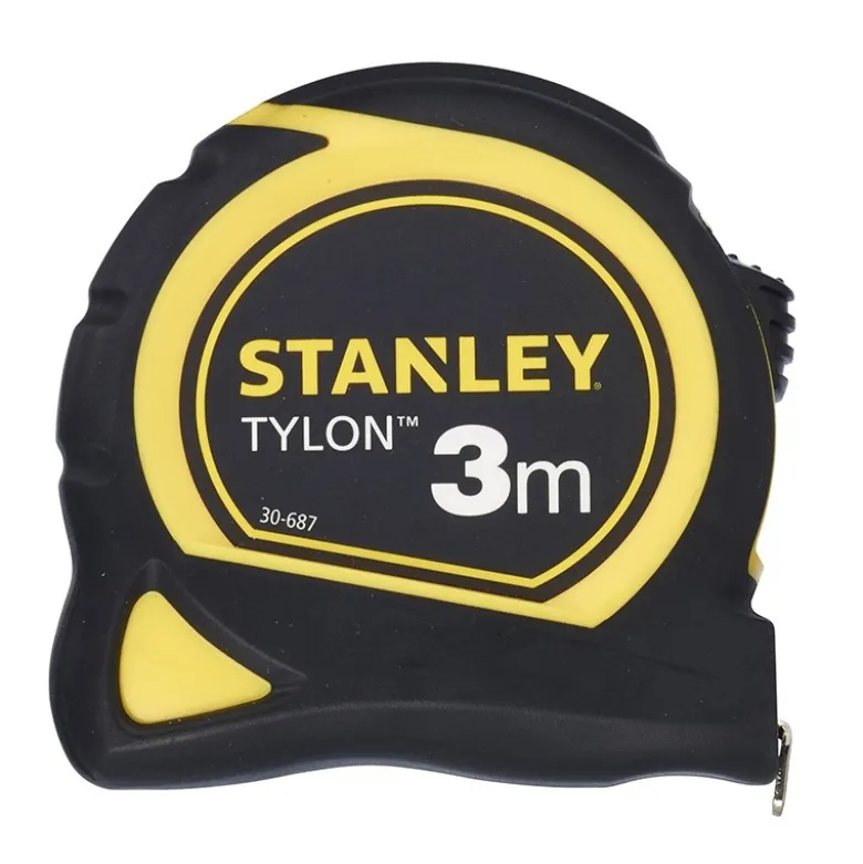 MÈTRE A RUBAN MESURE STANLEY 5M X 19MM BI MATIERE TYLON |1-30-697