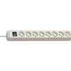 Multiprise Eco-Line 8 prises avec interrupteur, blanche, 3m H05VV-F 3G1,5 - Brennenstuhl | 1159321018