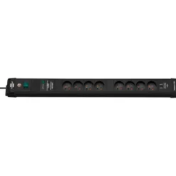 Multiprise Premium-Line avec parasurtenseur 60000A, prises-chargeur USB, filtre - Brennenstuhl | 1951181502