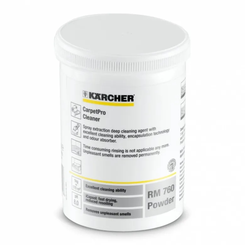Nettoyant pour moquettes RM 760 CarpetPro en poudre Karcher | 6.295-849.0