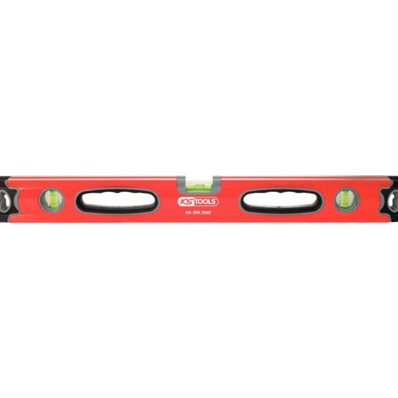 Niveau aluminium à double semelle fraisée, 600mm - KS Tools | 204.7060