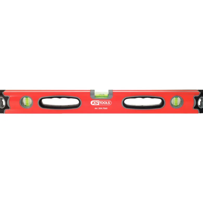 Niveau aluminium à double semelle fraisée, 500mm - KS Tools | 204.7050