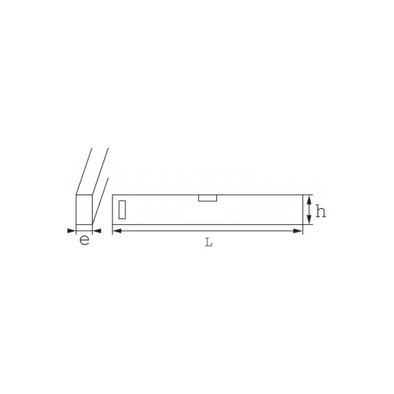 NIVEAU A SEMELLE MAGNETIQUE 60 CM - SAM | 166-60MN