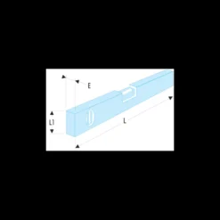 Niveau magnétique, 1 semelle usinée 800mm Facom | 311B.80