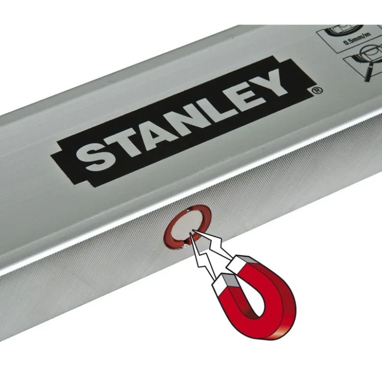 NIVEAU TUBULAIRE MAGNÉTIQUE CLASSIC 80CM STANLEY STHT1-43112