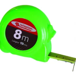 OCTUPLE METRE BOITIER FLUO VERT 25MM TALIAPLAST | 490204