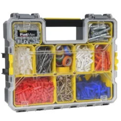 ORGANISEUR PROFONDEUR 106MM - 10 COMPARTIMENTS AMOVIBLES STANLEY FATMAX 1-97-521-GR