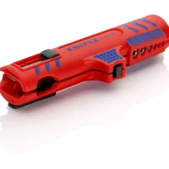 Outil à dégainer universel câbles Ø8à13mm avec couteau - 125mm - Sur carte - KNIPEX | 16 85 125 SB