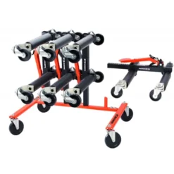 Pack de 4 Chariots de déplacement des véhicules + rack de rangement - Bahco | BH1CD680PACK23B
