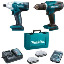 Pack machine : Perceuse Visseuse + Visseuse à chocs - Makita | DK18A35X1