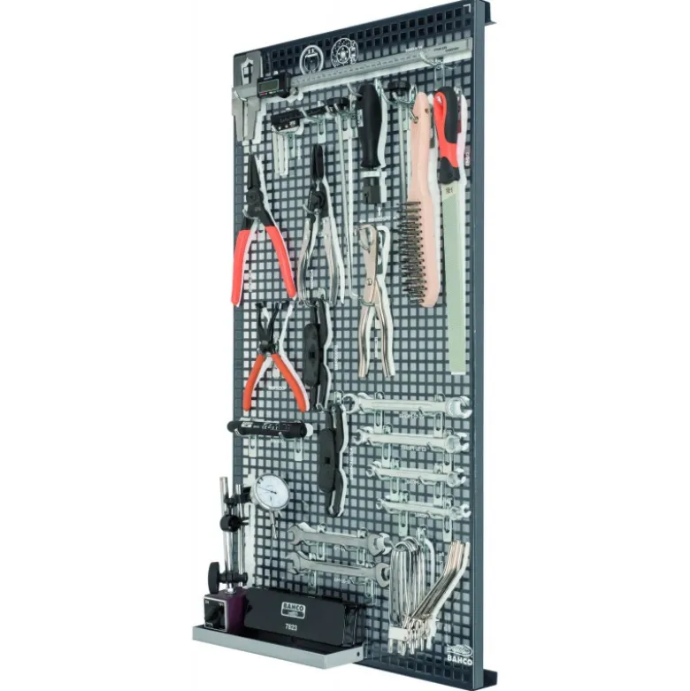 Panneau d'outils pour réparation automobile spécial freinage - 42 outils - Bahco | 1495TP-AUTO-M6