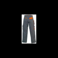 Pantalon de travail PADDOCK gris et orange - 60 % coton - 40 % polyester - COVERGUARD | 8PADP