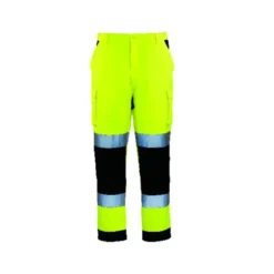 Pantalon - PATROL - 60% CO/40% PES 245g/m2 - Jaune HV/Marine - COVERGUARD | 7PAJP