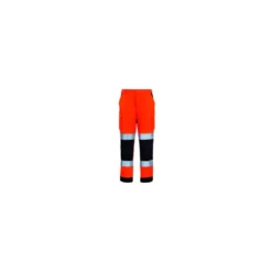 Pantalon - PATROL - 60% CO/40% PES 245g/m2 - Orange HV/Marine - COVERGUARD | 7PAOP