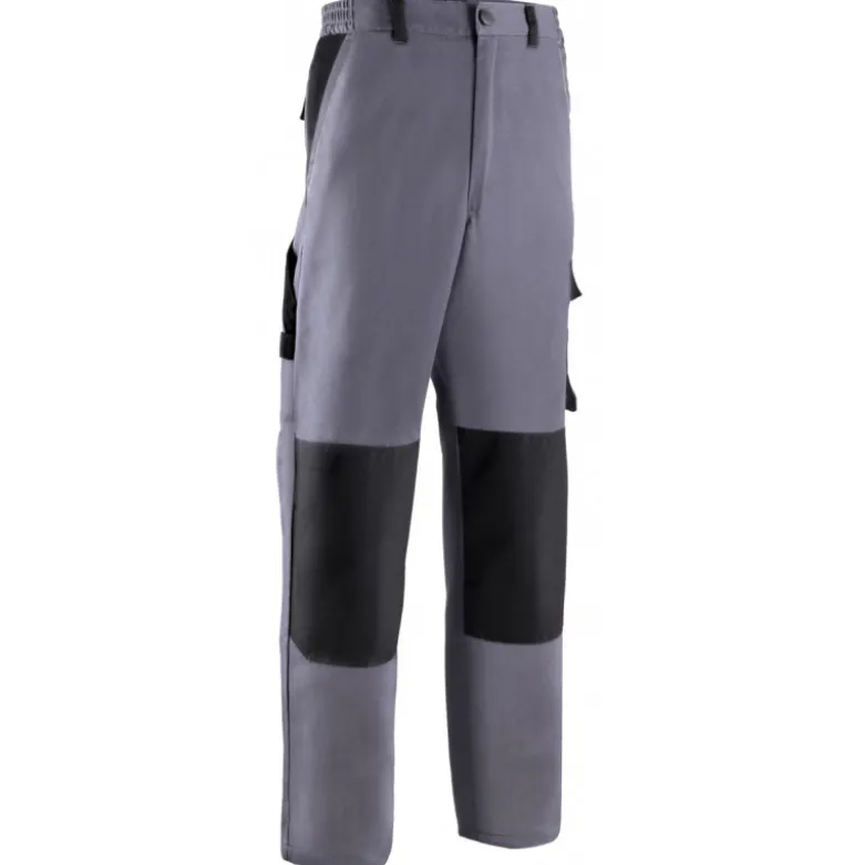 Pantalon - TOCO - 60% CO/40% PES 270g/m2 + Oxford - Gris acier - COVERGUARD | 5TOP050
