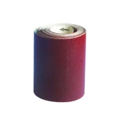 Papier à poncer feuilles rectangulaires abrasives en rouleau 115mm x 5m Grain 80 Makita | P-38124