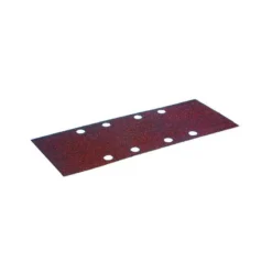 Papier à poncer feuilles rectangulaires abrasives 93x230mm - 4 + 4 trous Grain 240, Qté 10 Makita | P-36049