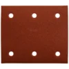 Papier à poncer feuilles rectangulaires abrasives 114x102mm - 3 + 3 trous - Auto-agrippant Grain 180, Qté 10 Makita | P-33146
