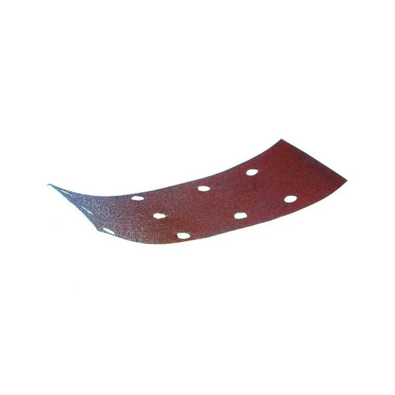 Papier à poncer feuilles rectangulaires abrasives 100x240mm - 6 + 4 trous Grain 100, Qté 10 Makita | P-42896