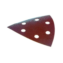 Papier à poncer triangulaire feuilles abrasives 94mm Grain 80, Qté 10 Makita | P-33277