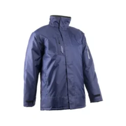Parka - PANDA - 200D Oxford 100% PES enduit PU + Matelassage 160g/m2 - Marine/Réflectif - COVERGUARD | 5PDA120