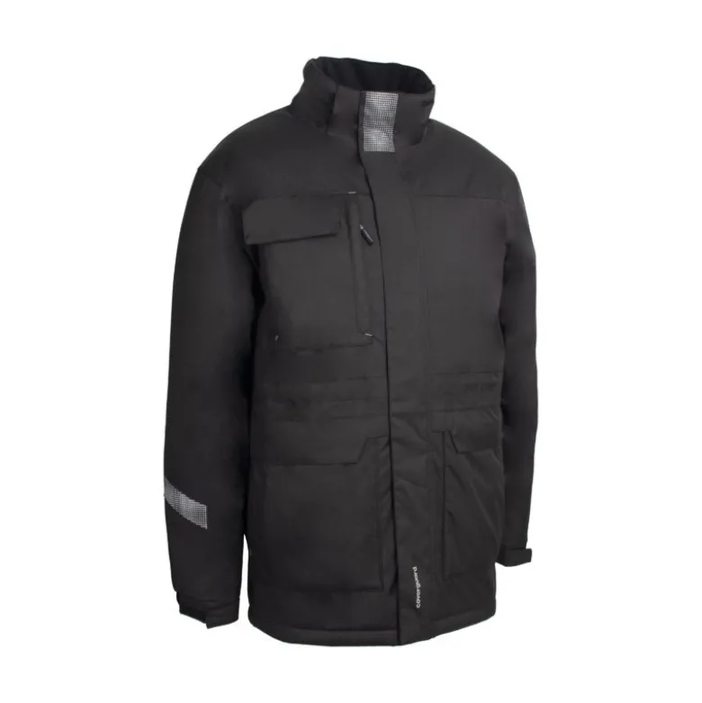 Parka - TAPIR - 300D Oxford enduit PU 100% PES + Matelassage 160g/m2 - Noir - COVERGUARD | 5TPR010