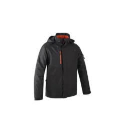 Parka - YUZU 2 - Ripstop 100% PES enduit PVC + Doublure polaire 300g/m2 - Noir/Orange - COVERGUARD | 5YUZ31R
