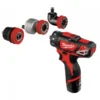 Perceuse visseuse à mandrin amovible 12V M12 BDDXKIT202C, 2 Ah, Coffret Milwaukee | 4933447836