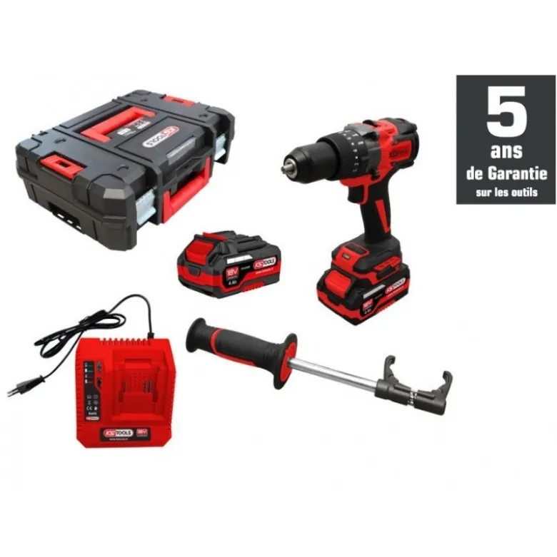Perceuse visseuse 150 Nm 18V 4Ah - Ks Tools | 515.4730F