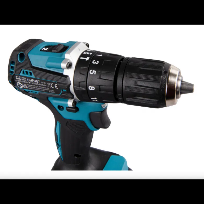 Perceuse Visseuse 40NM 18V + BL1830B x2 Makita | DHP487RFJ