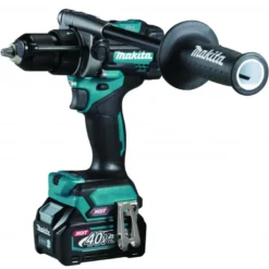 Perceuse visseuse à percussion 40 V max Li-Ion 2,5 Ah XGT Ø 13 mm Makita | HP001GD201