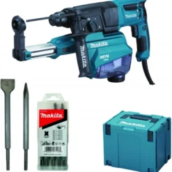 Perfo burineur 800w 26mm makpack, kit acc - Makita | HR2652JX14