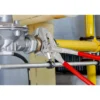 Pince-clé 400mm - Gainage PVC - Chromée - Capacité 85mm - KNIPEX | 86 03 400