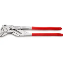 Pince-clé 400mm - Gainage PVC - Chromée - Capacité 85mm - KNIPEX | 86 03 400