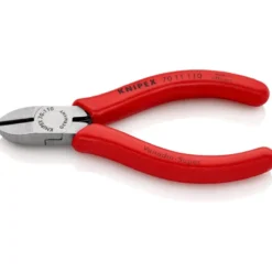 Pince coupante de côté avec ressort 110mm - Gainage PVC - 62 HRC - KNIPEX | 70 11 110