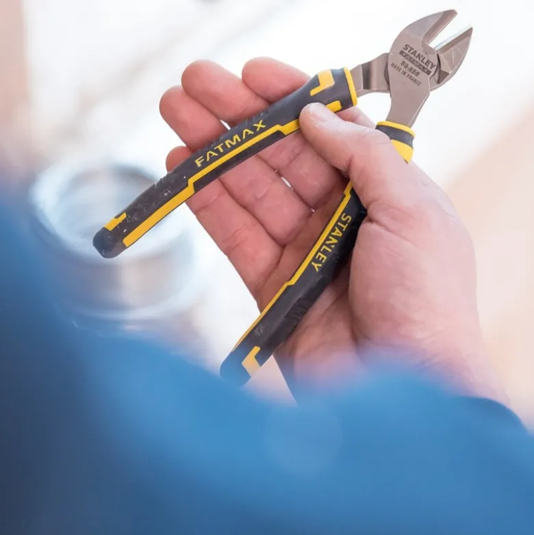 PINCE COUPANTE DIAGONALE D'ELECTRICIEN 160MM FATMAX - STANLEY FRANCE | 0-89-858