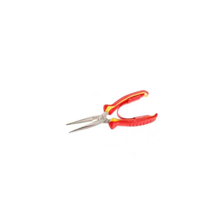 Pince demi rondes becs longs isolée 1000 Volts 200mm - FACOM FRANCE | 185A.20VE