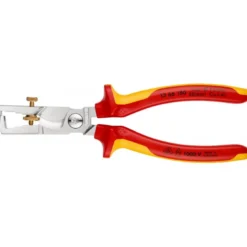 Pince à dénuder StriX® à coupe-câbles isolées certifiées VDE chromée 180 mm KNIPEX | 13 66 180