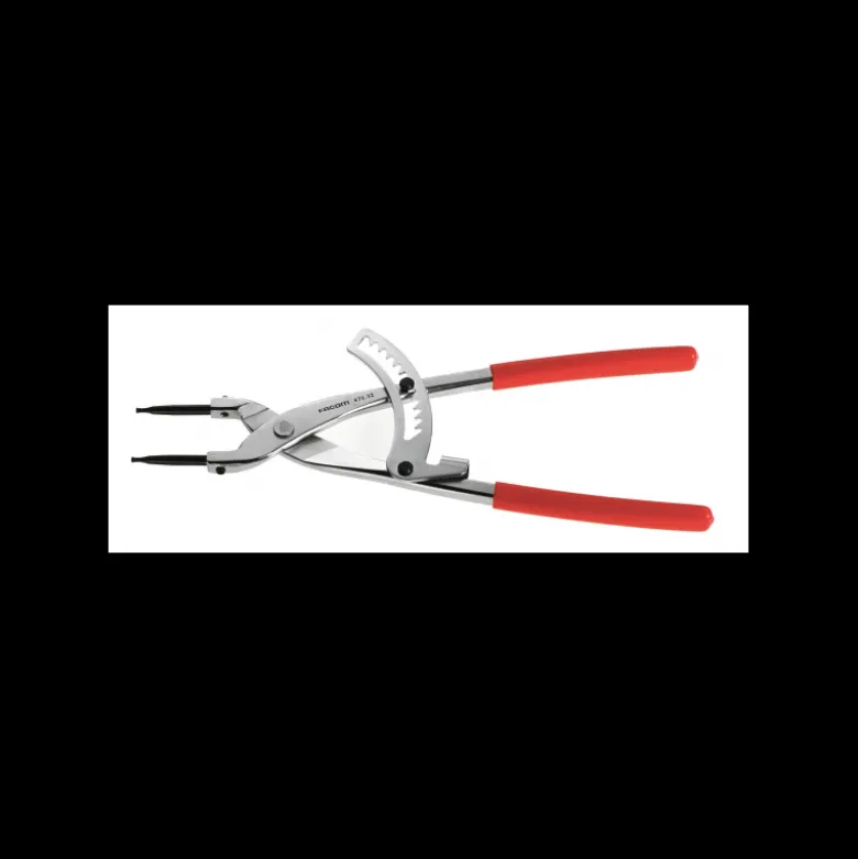 Pince droite à crémaillère "fermantes" pour circlips intérieurs Facom | 479.32