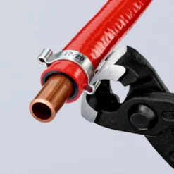 Pince frontale et latérale pour collier de serrage - Gainage PVC - KNIPEX | 10 99 I220