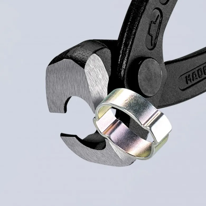 Pince frontale et latérale pour collier de serrage - Gainage PVC - KNIPEX | 10 99 I220