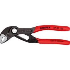 Pince multiprise Cobra® de pointe gainées en plastique antidérapant 125 mm KNIPEX | 87 01 125