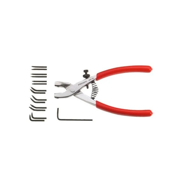 Pince pour circlips intérieurs de 8 à 63mm en trousse - FACOM FRANCE | 469