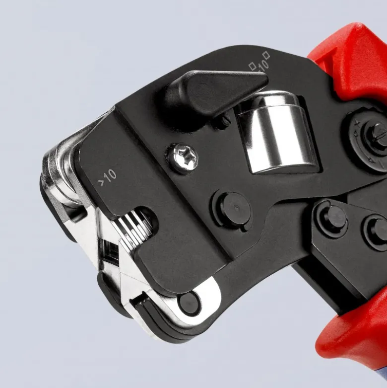 Pince à sertir automatique embouts de câble accès frontal 0,08 -16mm² - KNIPEX | 97 53 09