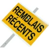 PIQUET "REMBLAIS RECENTS" AVEC FACE RETROREFLECHISSANTE TALIAPLAST | 520105