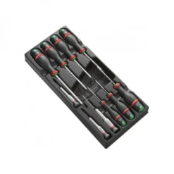 PLATEAU VIDE TV AZ - POUR LES MODULES DE 8 TOURNEVIS - FACOM FRANCE | PL.325